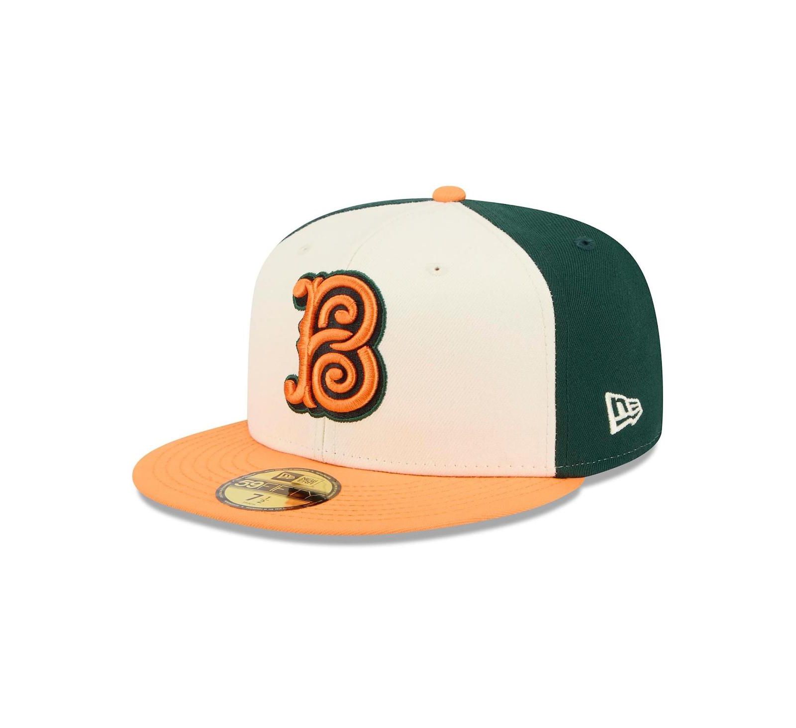 Мужская кепка New Era Baltimore Orioles 2026 City Connect 59FIFTY классическая кремово-оранжевая