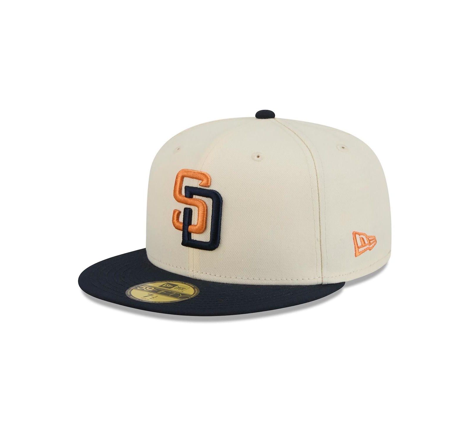 New Era Мужская кепка 59FIFTY San Diego Padres 2026 City Connect, цвет Cream/Navy