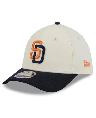 New Era Мужская кепка San Diego Padres 2026 City Connect M-Crown 39THIRTY Flex Cream/Navy
