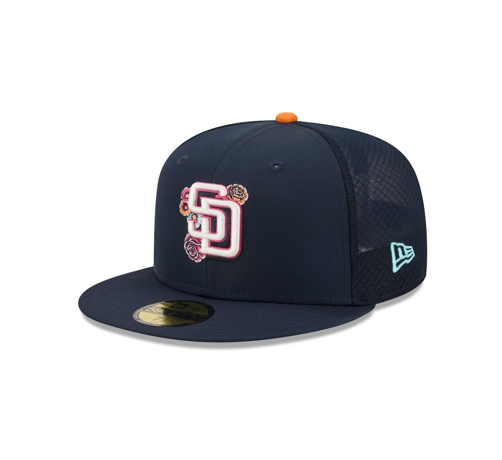 New Era Мужская кепка 59FIFBY Fitted San Diego Padres 2026 City Connect Cream/Navy
