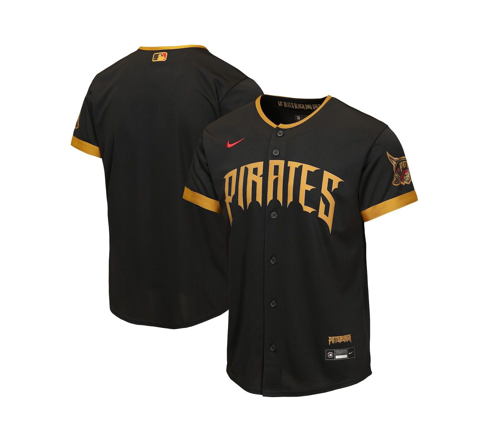 Nike детская джерси Pittsburgh Pirates 2026 City Connect Stadium