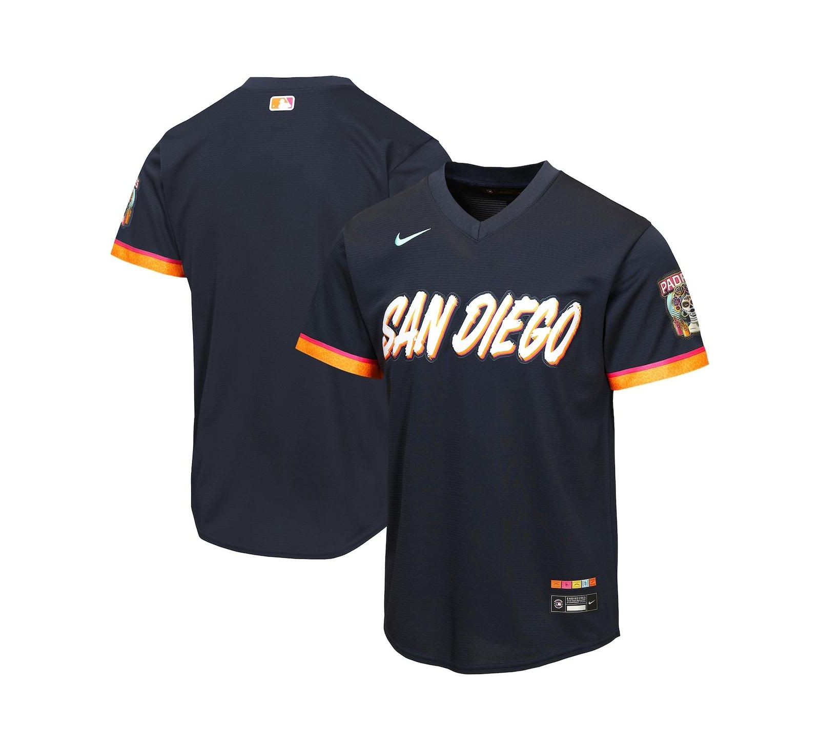 Nike Big Boys and Girls Navy San Diego Padres 2026 City Connect Stadium Jersey