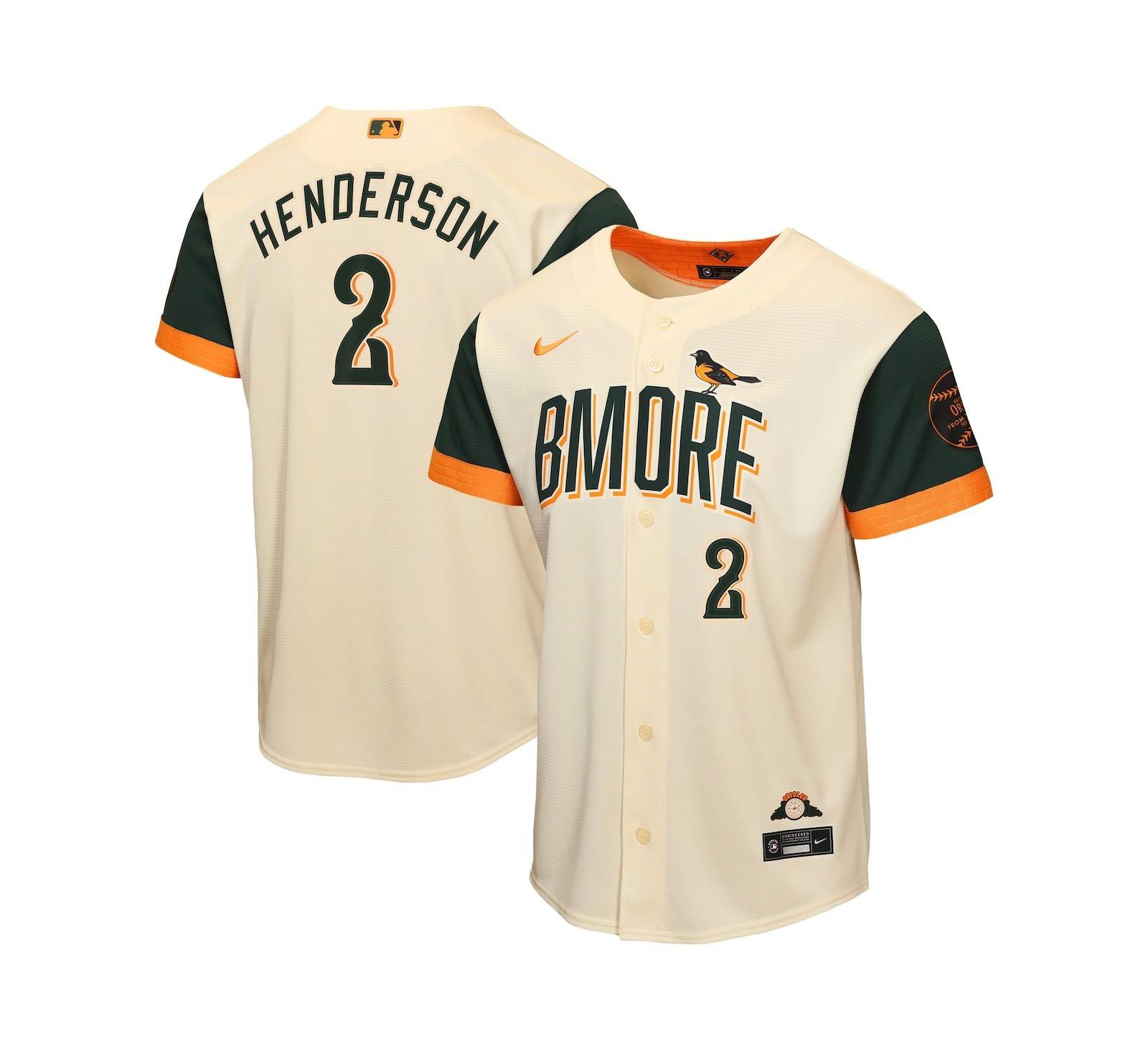 Детская джерси Nike Gunnar Henderson Baltimore Orioles 2026 City Connect