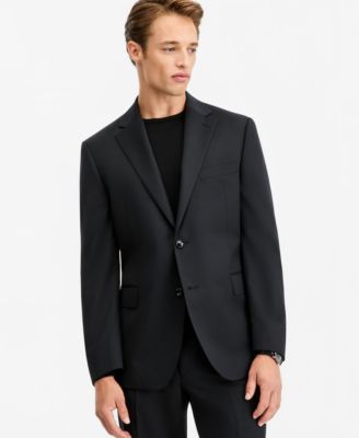 Мужской пиджак The Men's Store 100% шерсть Modern-Fit Black