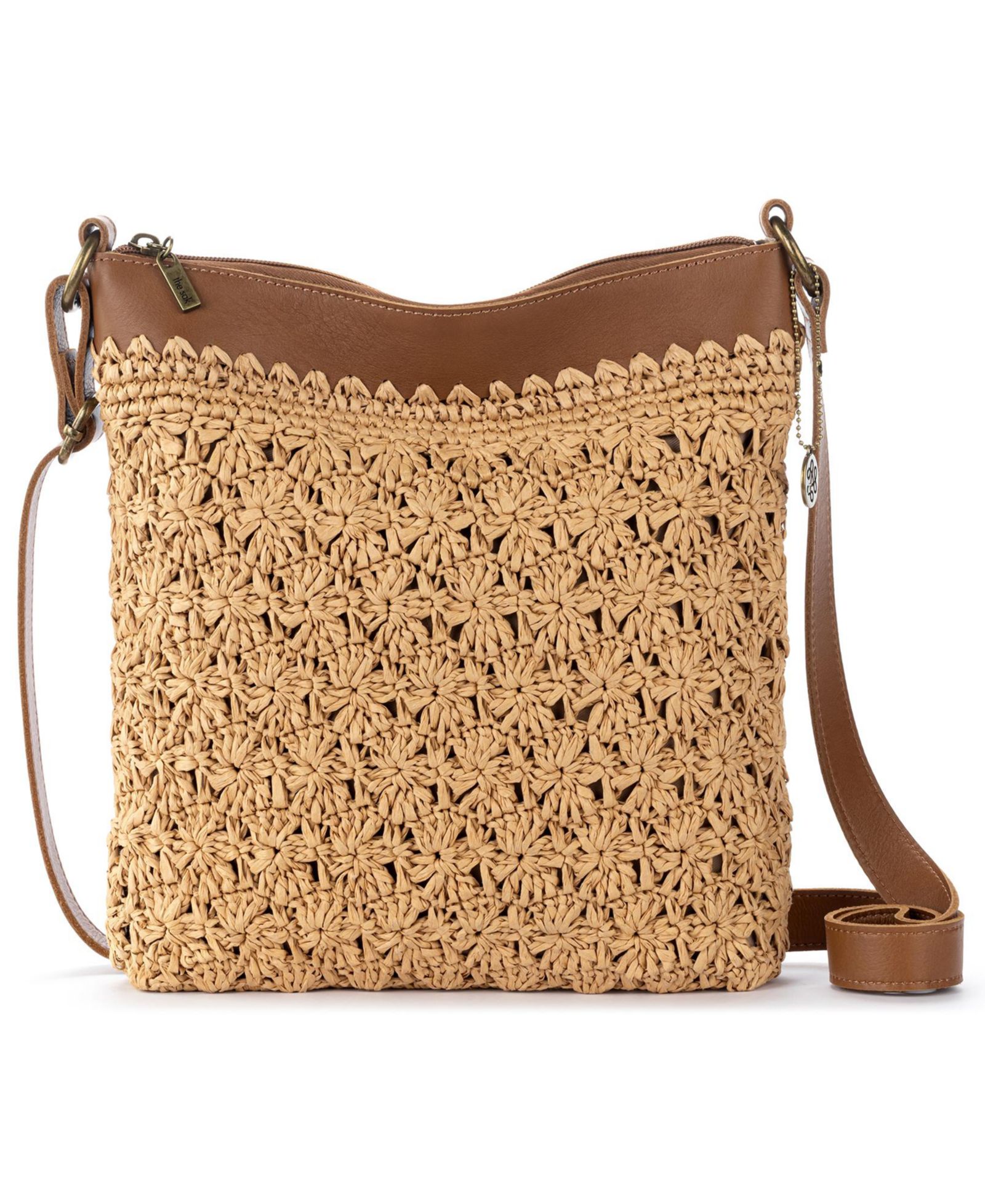 The Sak Lucia Crochet Small Crossbody Handbag