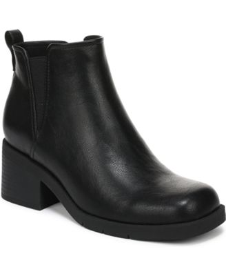 Black Faux Leather