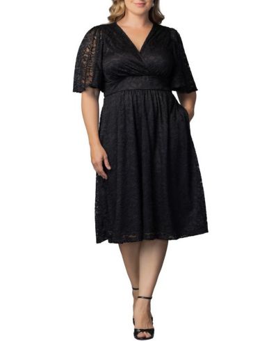 Коктейльное платье Plus Size Kiyonna Fable Lace
