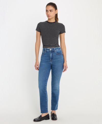 Женские джинсы Good American Women's Soft Tech Good Legs Straight