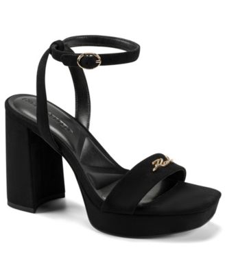 Женские босоножки KARL LAGERFELD PARIS Maleia Platform Ankle Strap