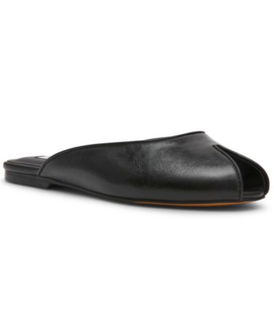 Steve Madden Women's Bloss Peep Toe Slip-On Flats