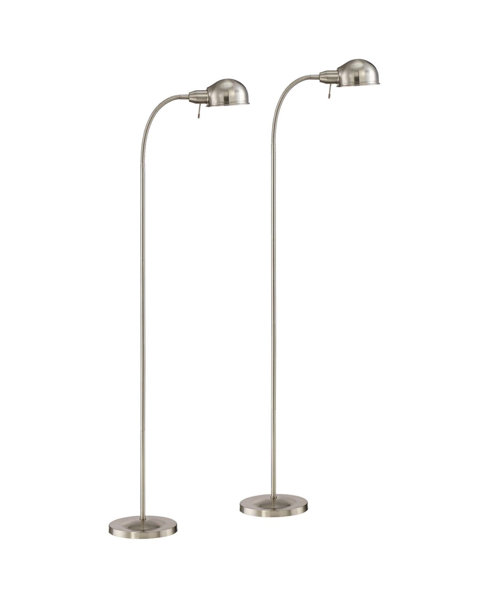Набор из 2 напольных торшеров 360 Lighting Ridley Modern Adjustable Gooseneck, 61" Tall