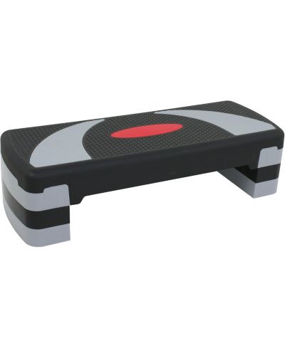 31" Adjustable Aerobic Step Platform with Stable Risers, Home Fitness Stepper