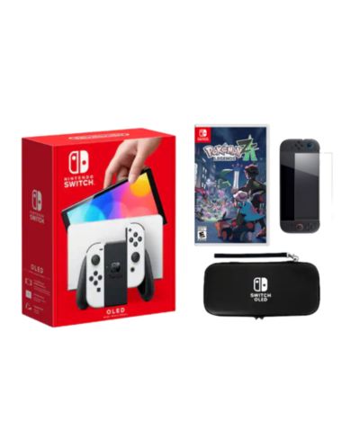 Nintendo Switch OLED Bundle с аксессуарами и игрой Pokemon Z-A