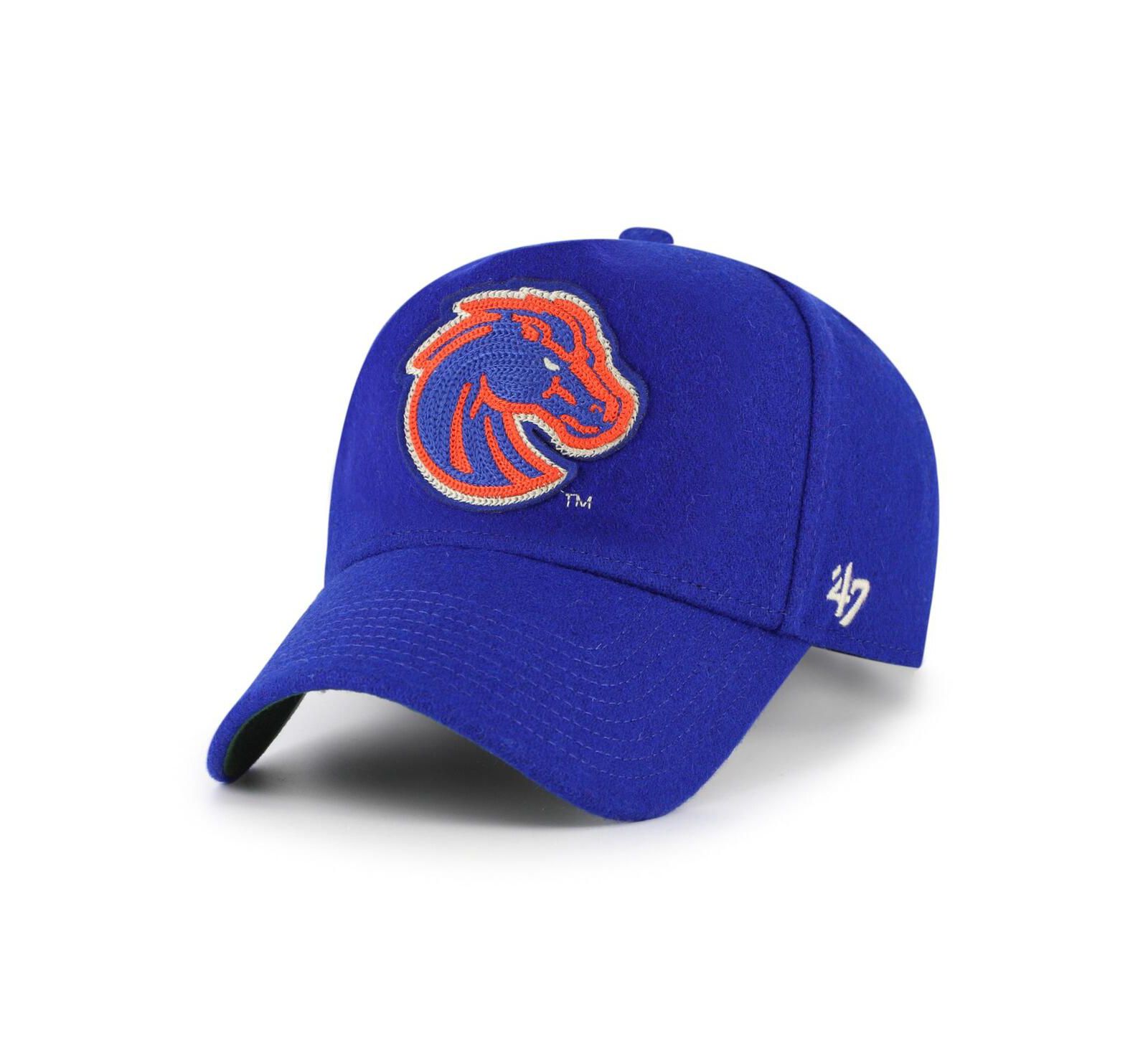 Мужская и женская регулируемая кепка '47 Brand Royal Boise State Broncos Collections Golden Age Offside DT