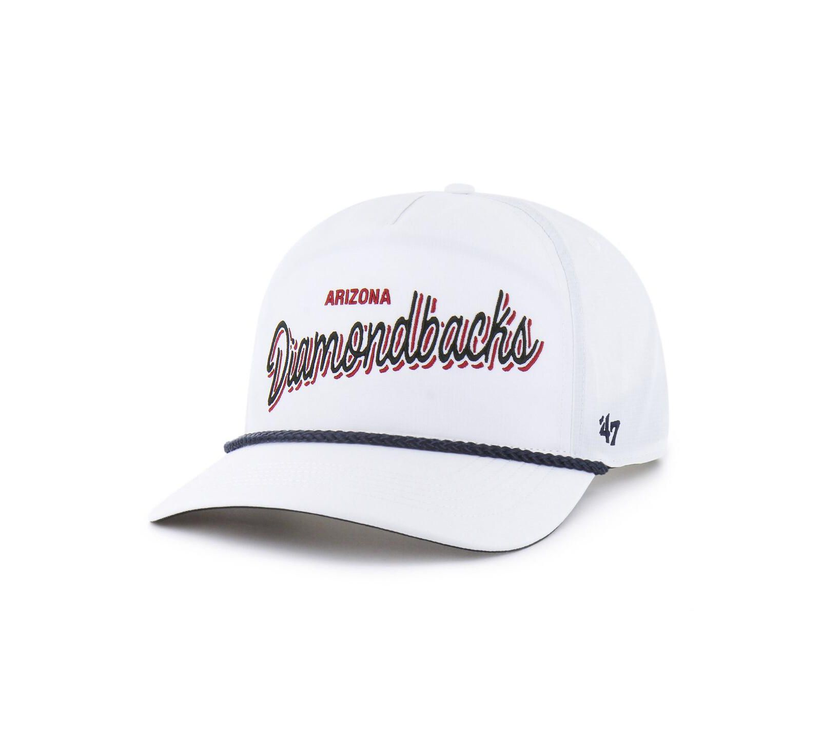 '47 Brand Men's White Arizona Diamondbacks Brrr Fairway Hitch Adjustable Hat