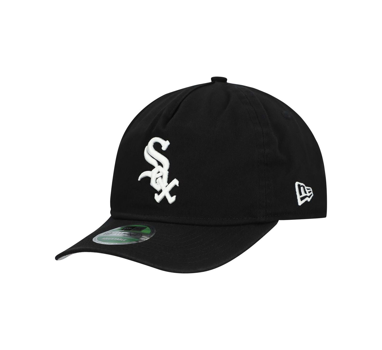 Мужская кепка New Era Chicago White Sox Team 19TWENTY, черная, регулируемая