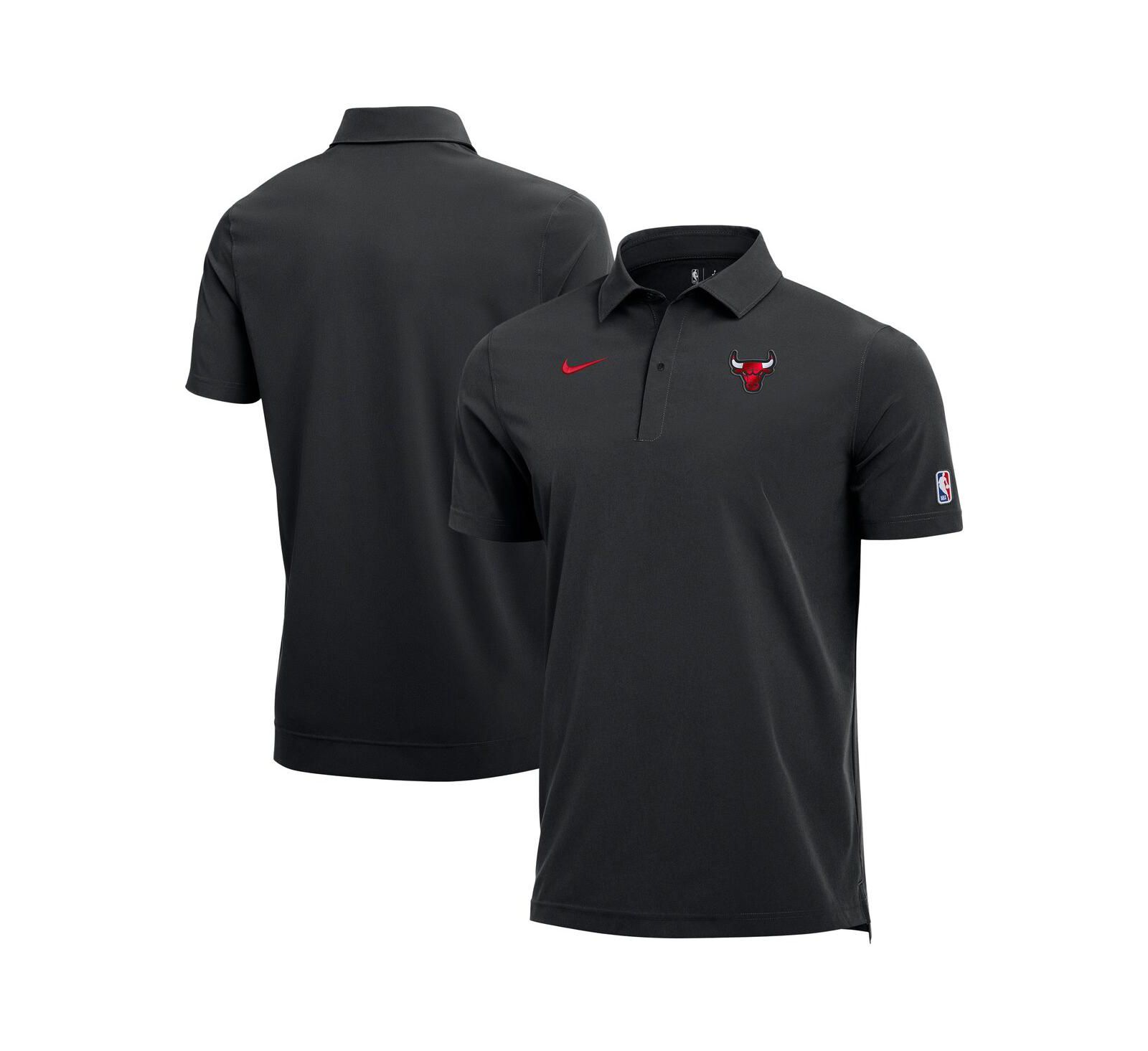 Поло Nike Men's Black Chicago Bulls 2025/26 Authentic Dri-FIT