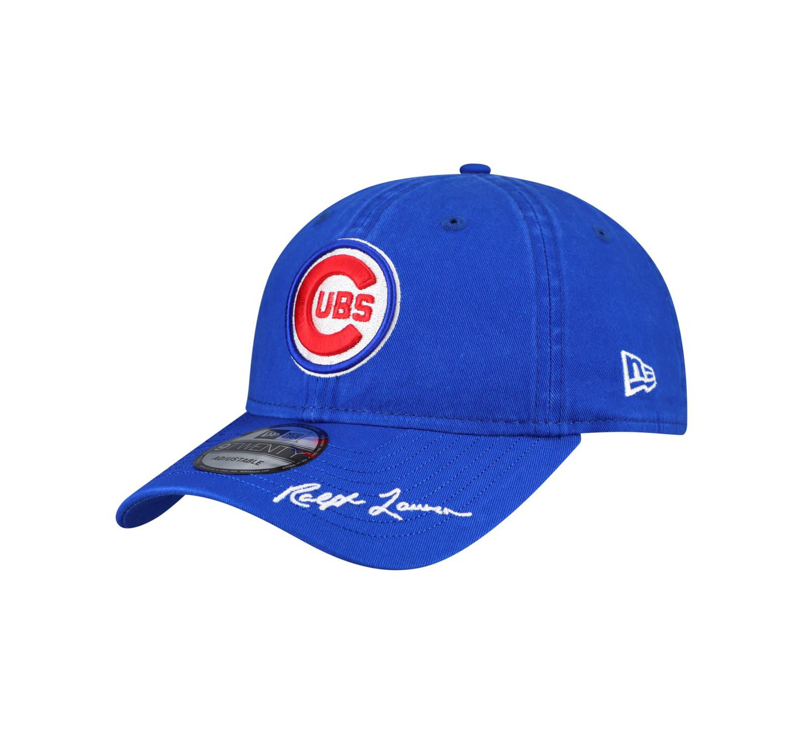 New Era Men's Ralph Lauren x MLB Royal Chicago Cubs 9TWENTY Adjustable Hat