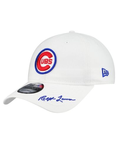 Мужская кепка New Era Ralph Lauren x MLB White Chicago Cubs 9TWENTY Adjustable