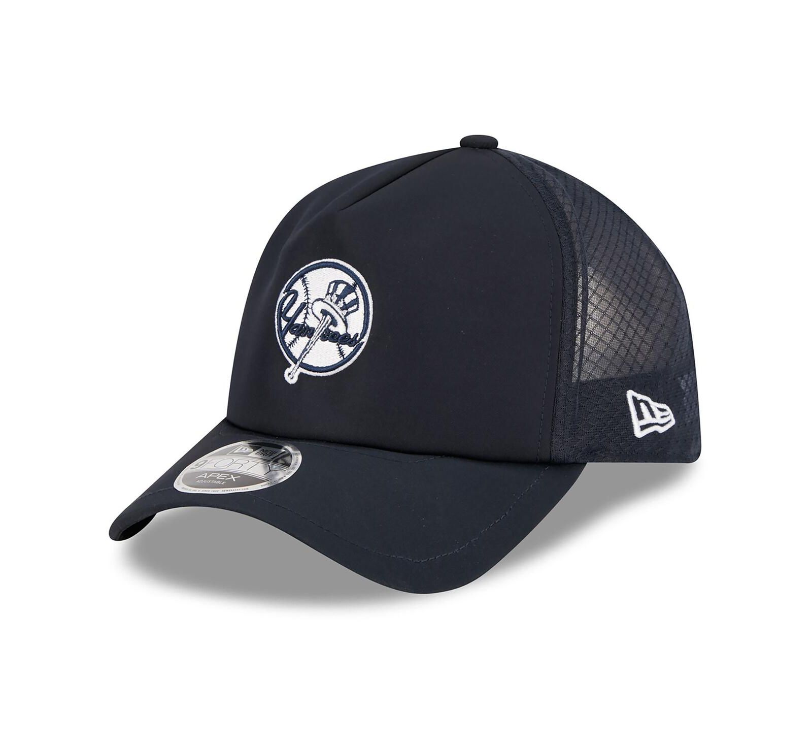 Мужская бейсболка New Era New York Yankees 2026 Batting Practice Apex 9FORTY