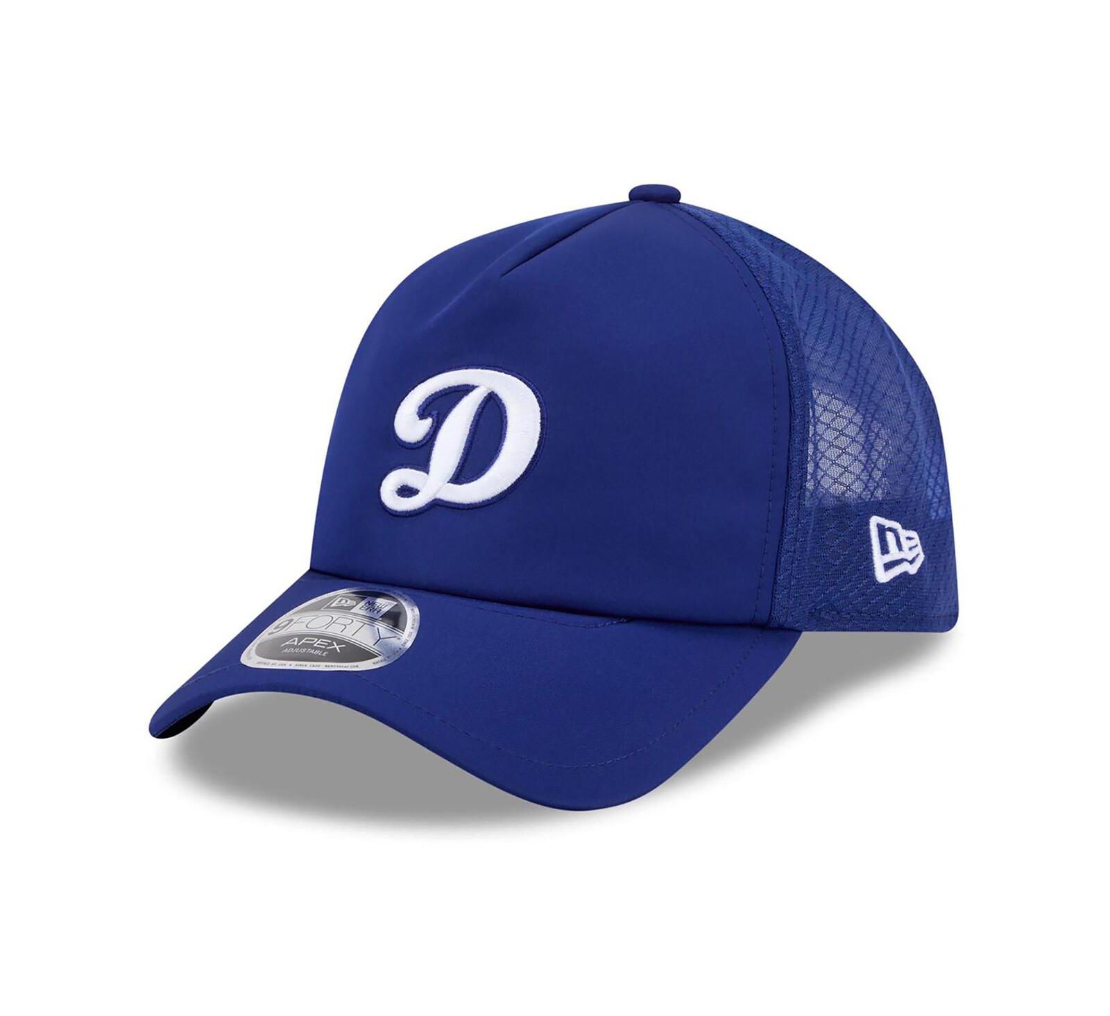 Мужская бейсболка New Era Los Angeles Dodgers 2026 Batting Practice Alternate Apex 9FORTY Adjustable