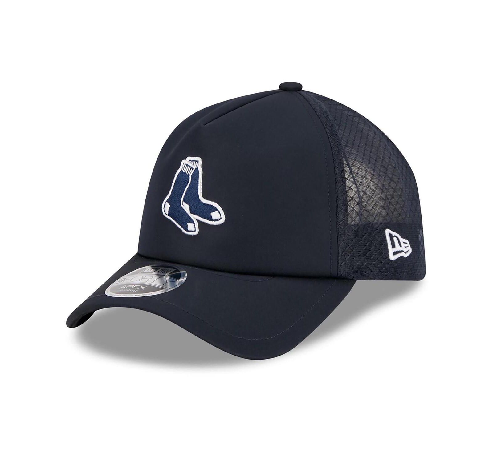 New Era Мужская темно-синяя кепка Boston Red Sox 9FORTY Adjustable