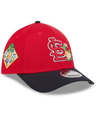 Мужская кепка New Era St. Louis Cardinals 2026 Spring Training M-Crown 39THIRTY Flex, красно-синяя