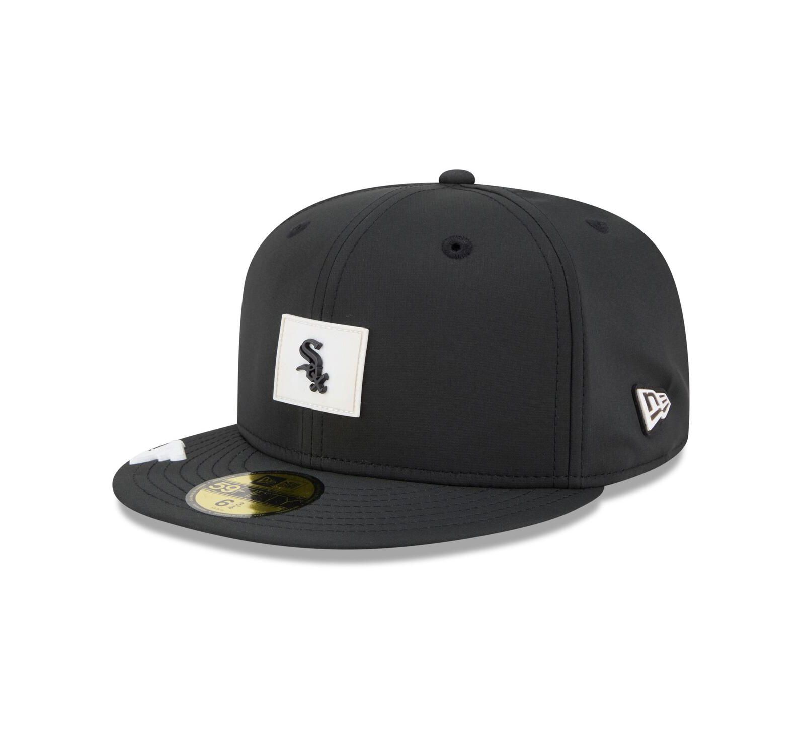 Мужская бейсболка New Era Chicago White Sox 2026 Clubhouse 59FIFTY Fitted Hat, черная