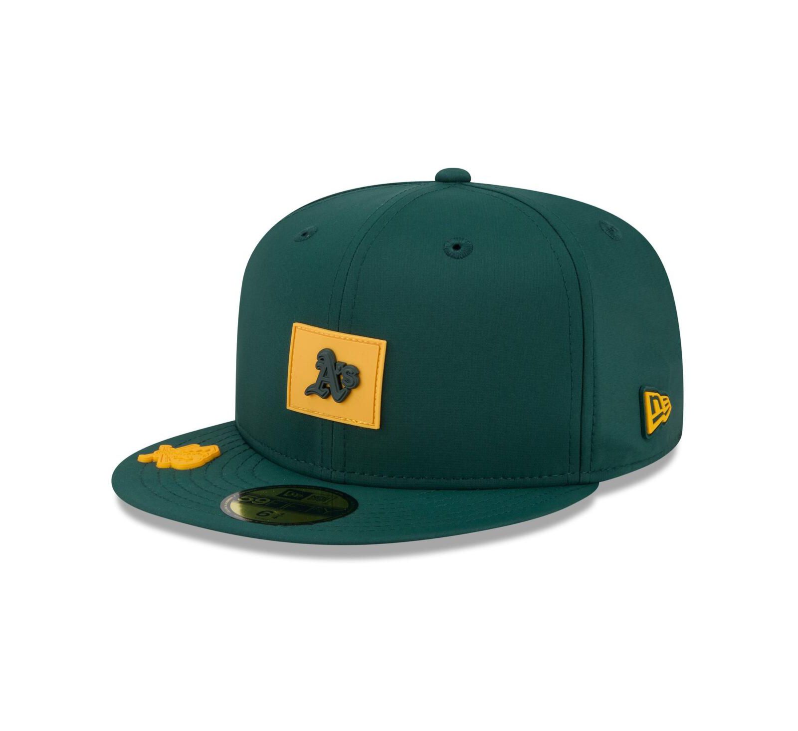 New Era Men's Green Athletics 2026 Clubhouse 59FIFTY Fitted Hat