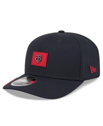 Мужская кепка New Era Navy Minnesota Twins 2026 Clubhouse 9SEVENTY Adjustable