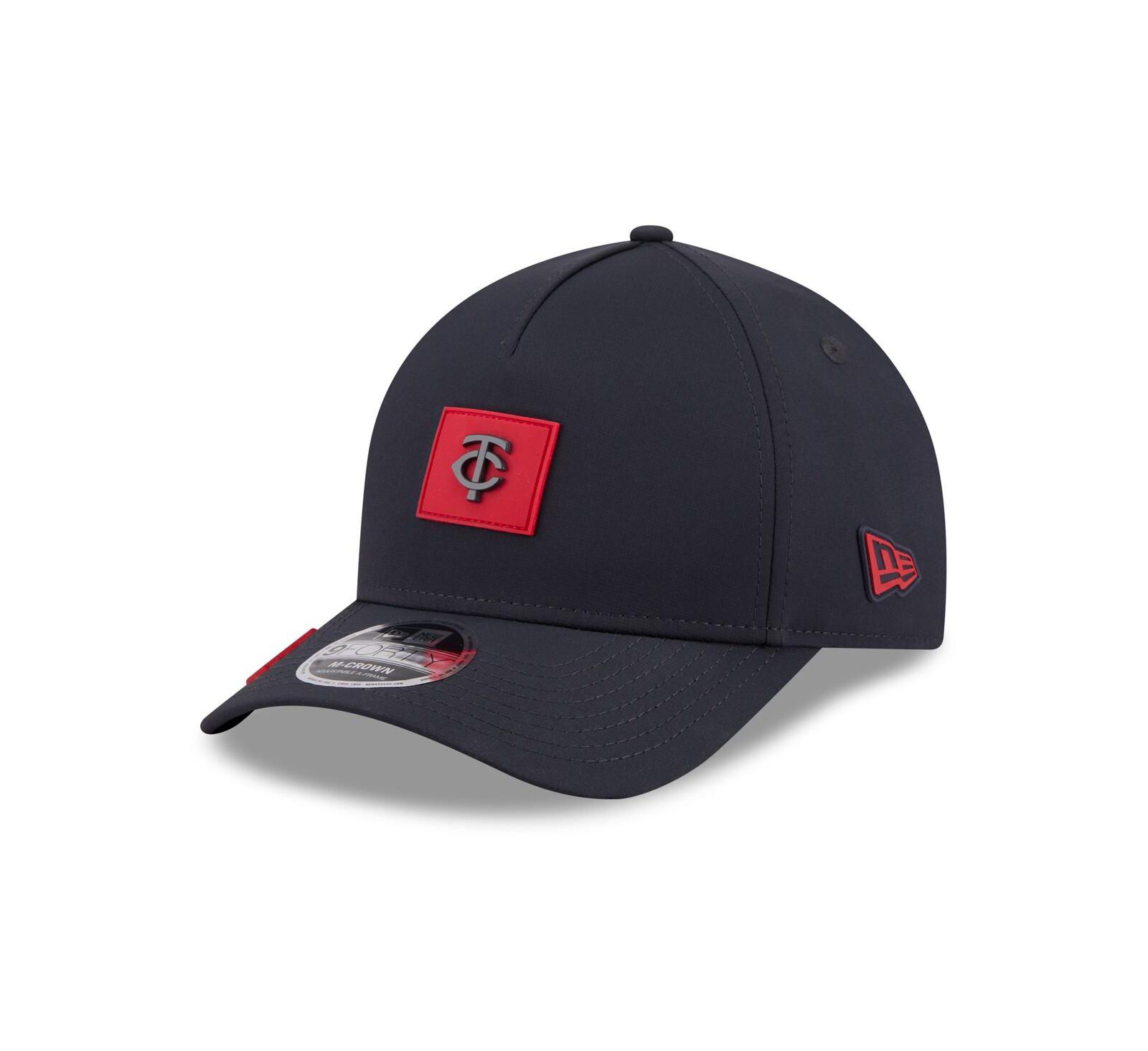 New Era Men's Navy Minnesota Twins 2026 Clubhouse 9FORTY A-Frame Adjustable Hat