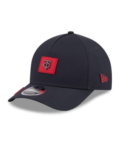 New Era Men's Navy Minnesota Twins 2026 Clubhouse 9FORTY A-Frame Adjustable Hat