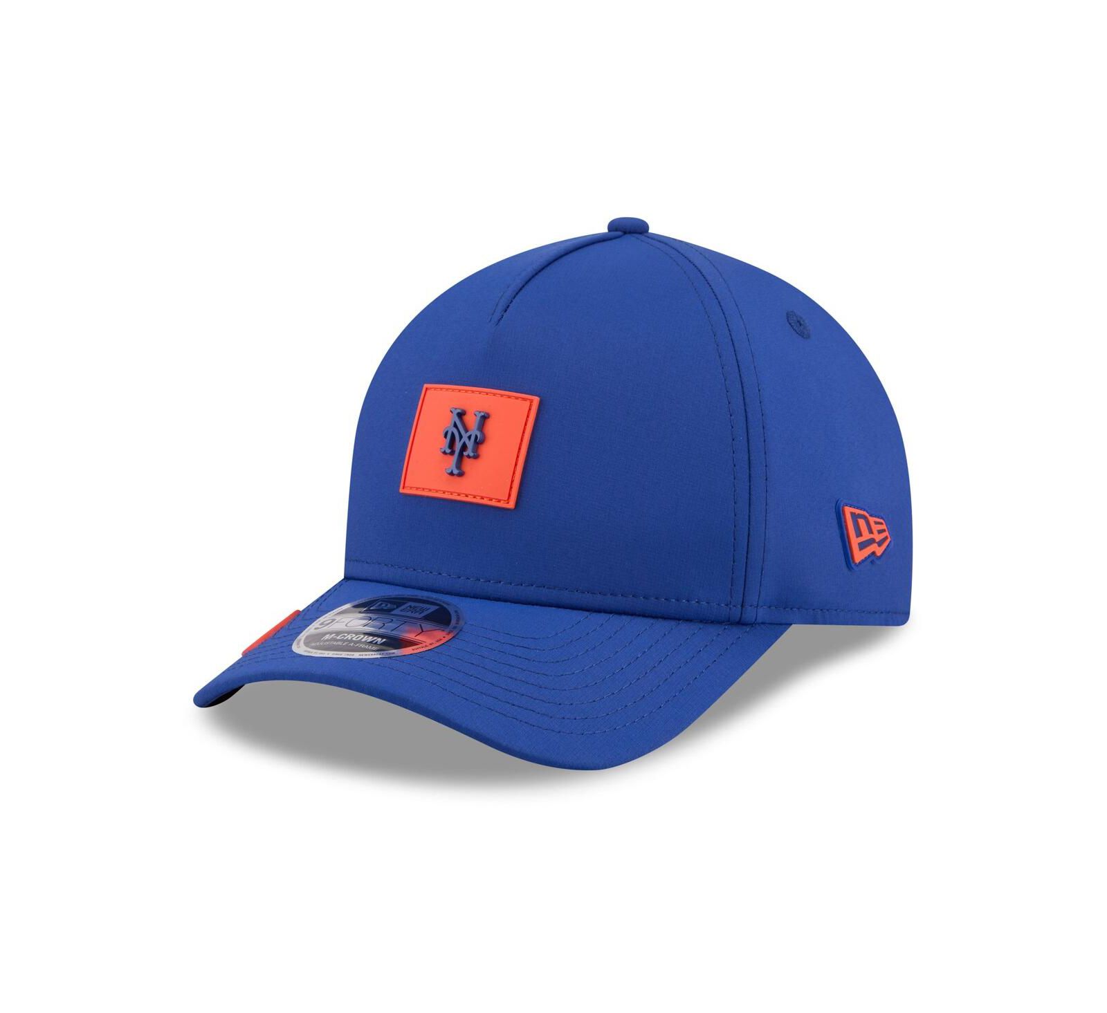 Мужская кепка New Era Royal New York Mets 2026 Clubhouse 9FORTY A-Frame Adjustable