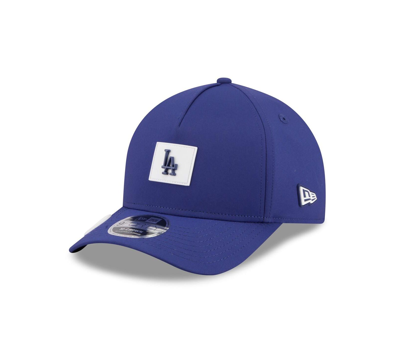 New Era Мужская белая кепка Los Angeles Dodgers 2026 Clubhouse 9FORTY A-Frame