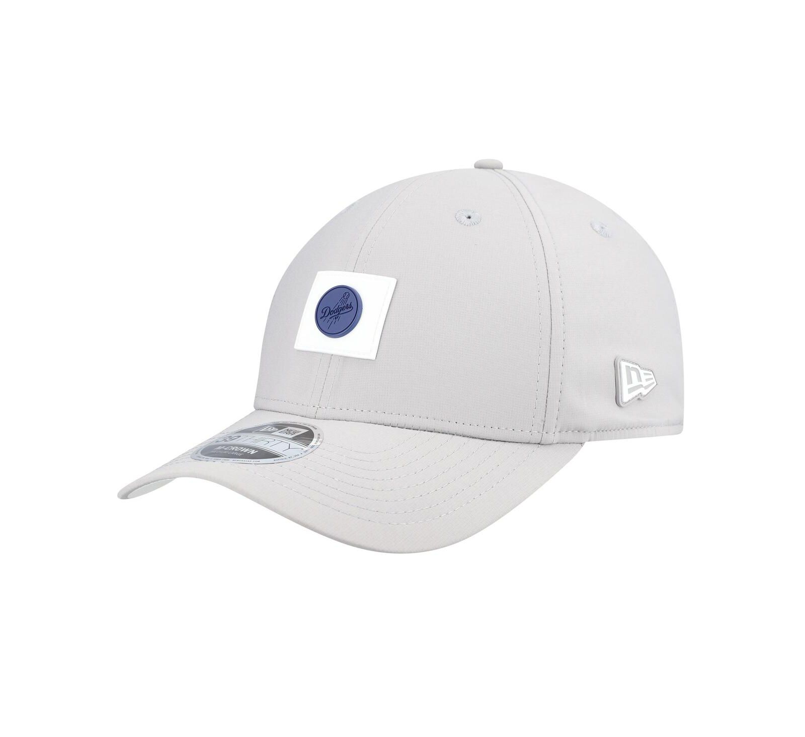 New Era Мужская кепка 39THIRTY Los Angeles Dodgers 2026 Clubhouse Alternate, серая