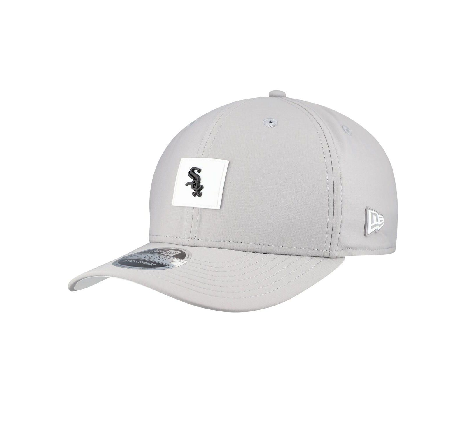 Мужская кепка New Era Gray Chicago White Sox 2026 Clubhouse 9SEVENTY