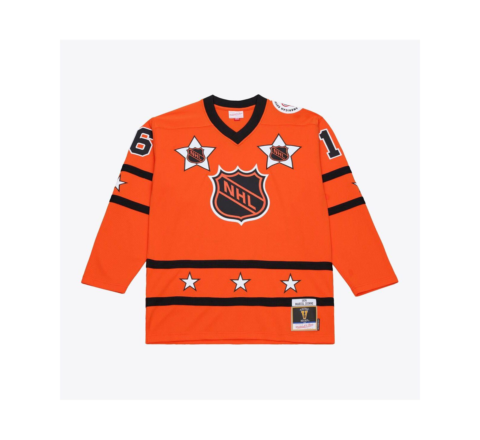 Mitchell & Ness Мужская джерси Marcel Dionne 1976 NHL All-Star Game Power Play Orange