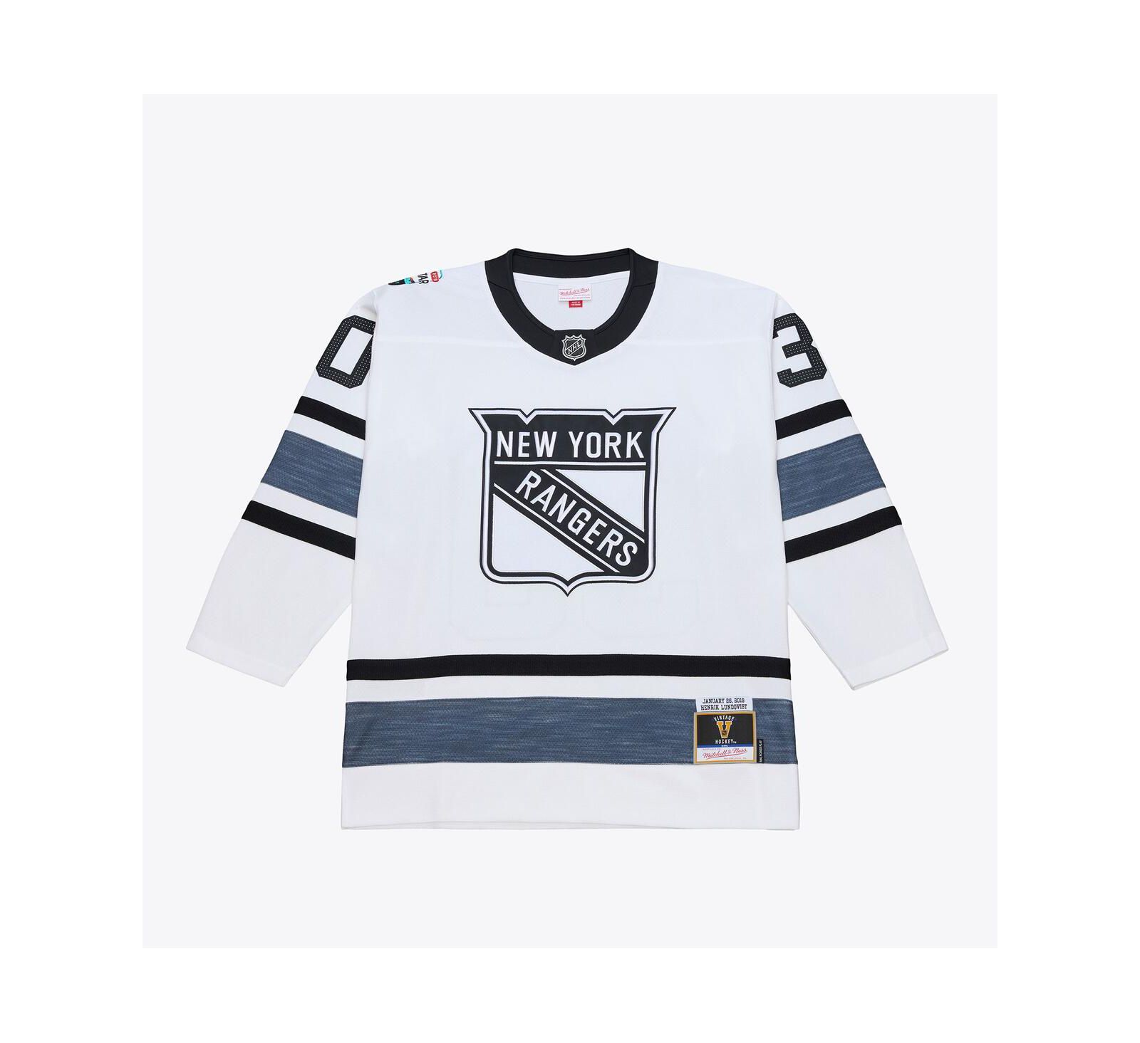 Mitchell & Ness мужская джерси Henrik Lundqvist White 2019 All-Star Game Power Play