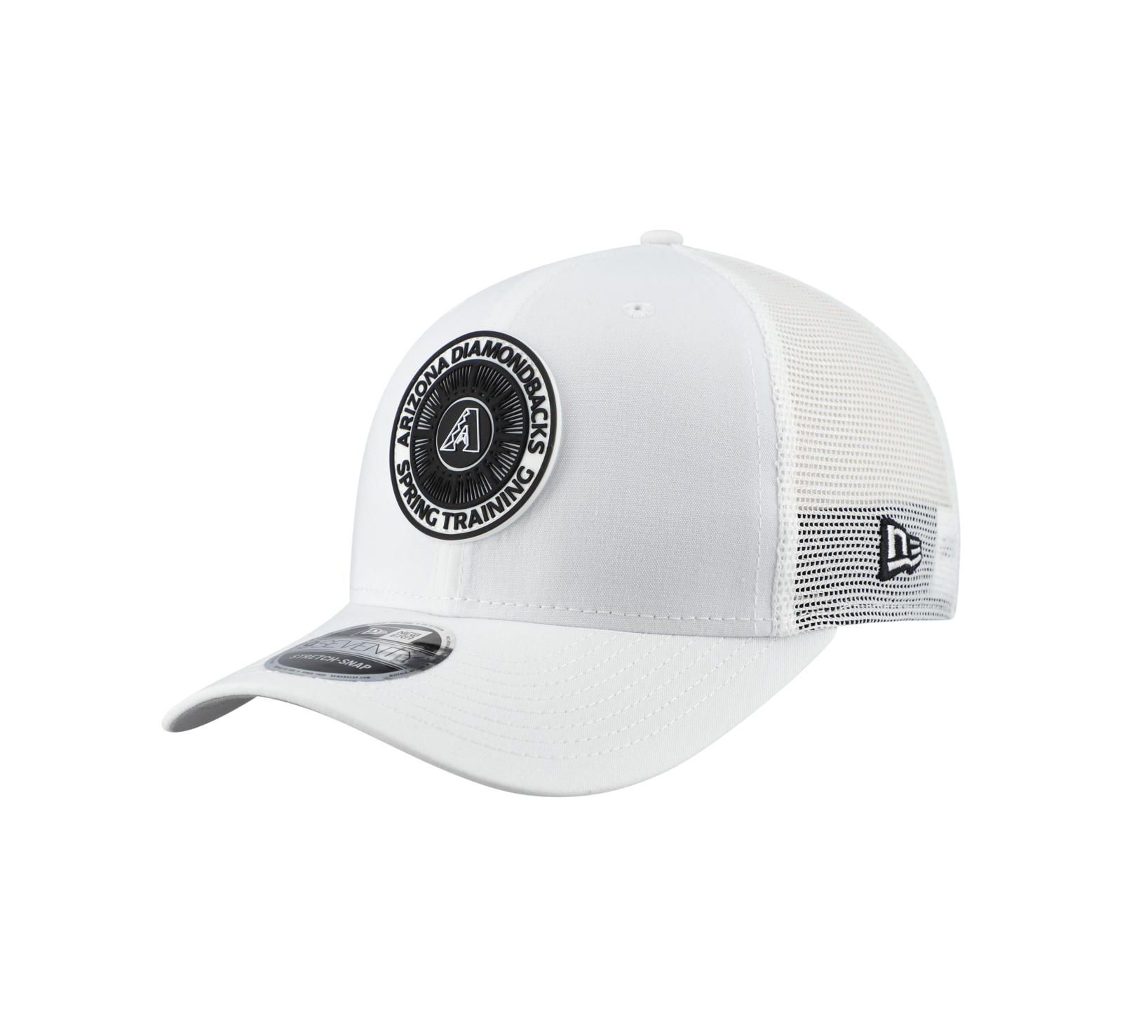 New Era мужская кепка тракер 9SEVENTY Arizona Diamondbacks 2026 Spring Training Fan Pack, белая