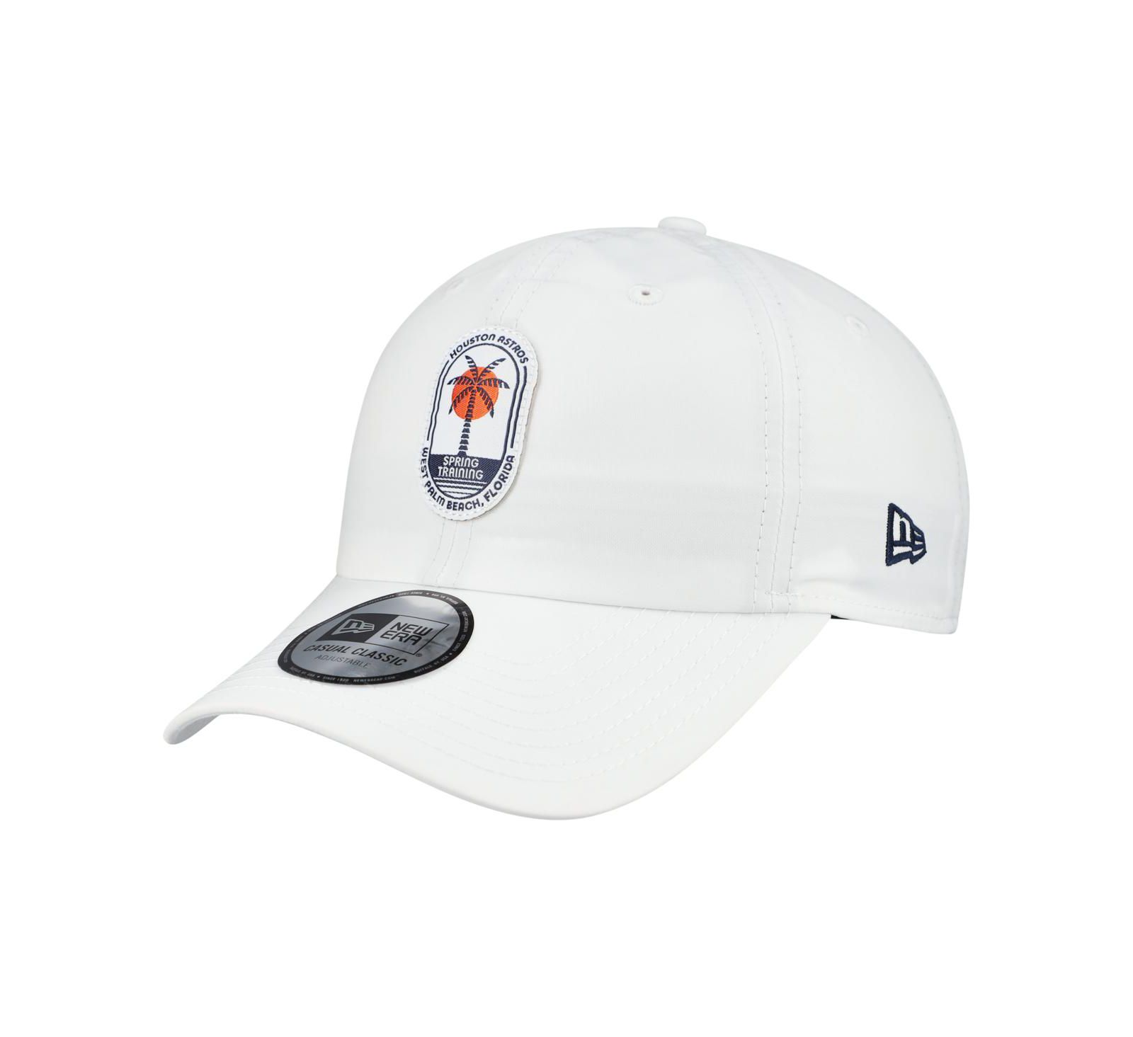 New Era Мужская классическая регулируемая кепка Houston Astros 2026 Spring Training Fan Pack Icon, белая