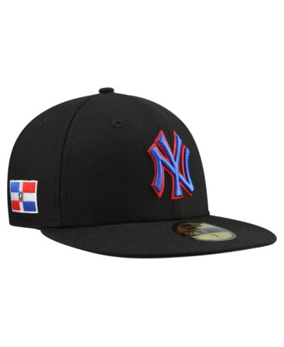 New Era Men's Black New York Yankees Dominican Republic 59FIFTY Fitted Hat