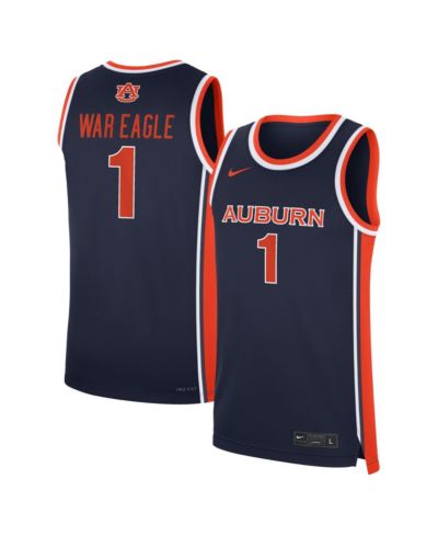 Баскетбольная джерси Nike Navy Auburn Tigers Replica для мальчиков и девочек