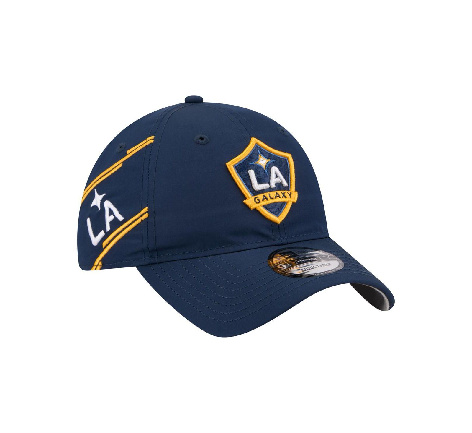 Мужская кепка New Era Navy LA Galaxy 2026 Jersey Hook 9TWENTY Adjustable