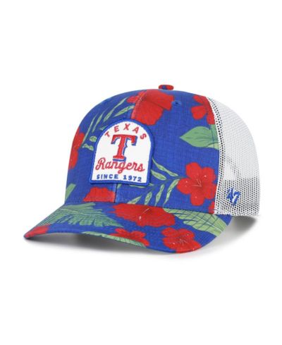 Мужская кепка '47 Brand Royal Texas Rangers Tei Beachside Adjustable Trucker