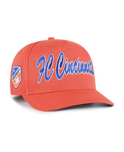 Мужская регулируемая кепка '47 Brand FC Cincinnati Brushmark Hitch Orange