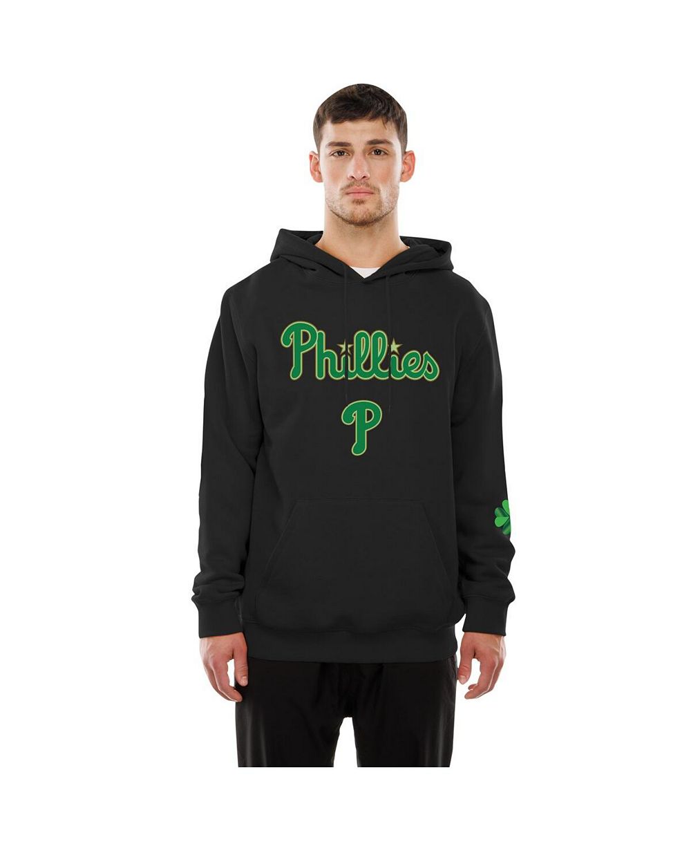 New Era Men's Black Philadelphia Phillies 2026 St. Patrick's Day Fleece Hoodie