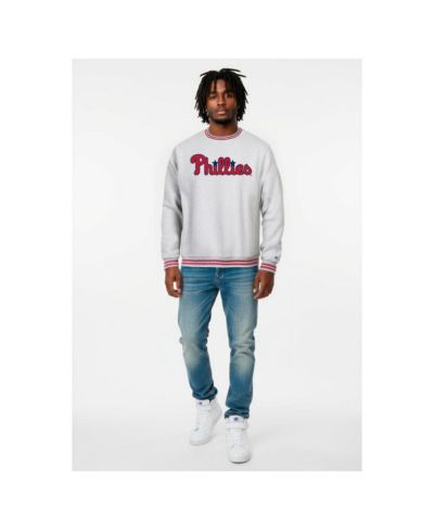 Champion Мужская толстовка Philadelphia Phillies Reverse Weave Grey Heather