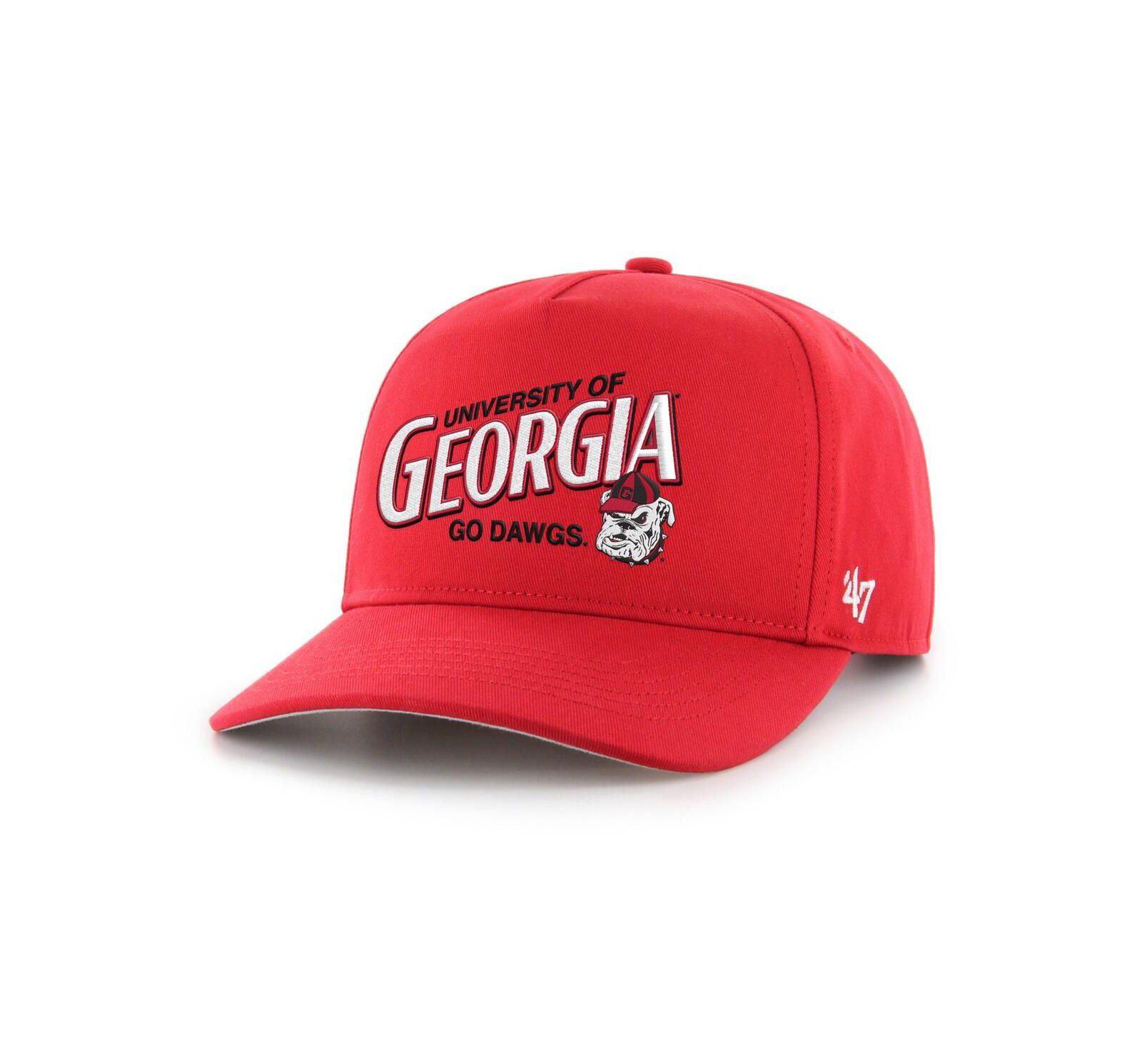 Мужская регулируемая кепка '47 Brand Red Georgia Bulldogs Relaxed Fit Hitch