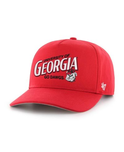 Мужская регулируемая кепка '47 Brand Red Georgia Bulldogs Relaxed Fit Hitch