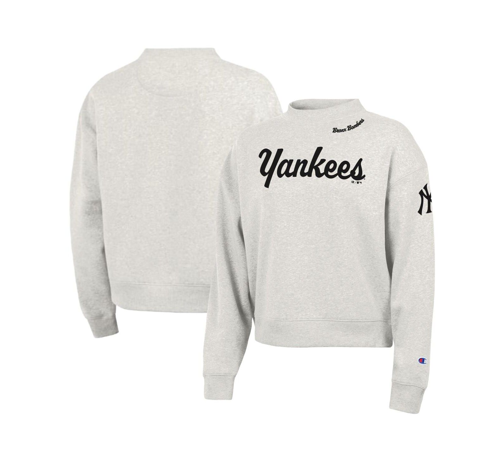 Женское свитшот Champion Stone New York Yankees Triumph Tri-Blend